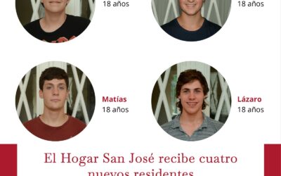 El Hogar San José recibe cuatro nuevos residentes