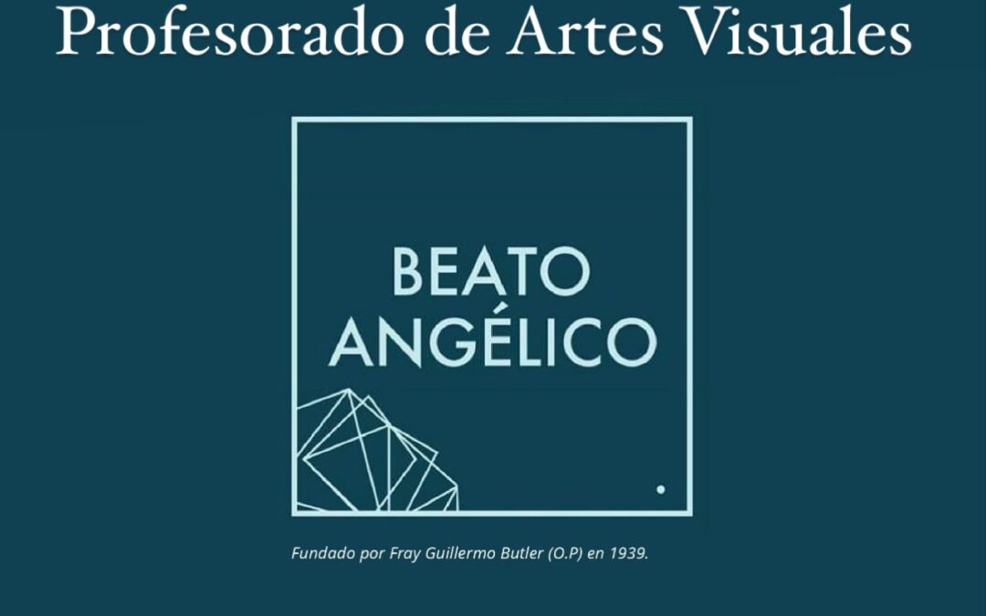 Abierta la inscripción para el Profesorado en Artes Visuales Beato Angélico