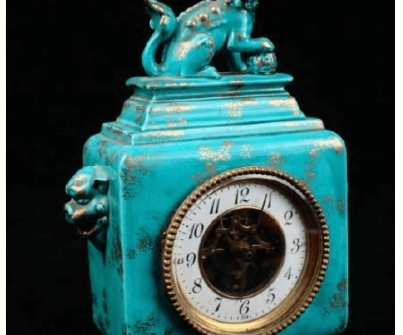 Reloj Francés en cerámica del relojero Samuel Marti