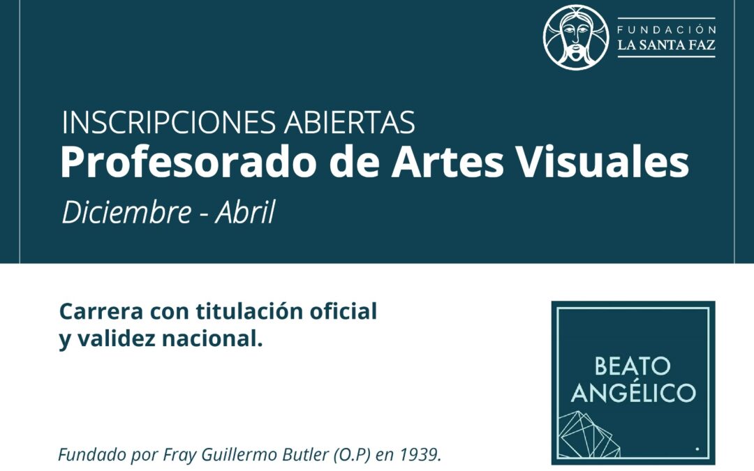 Inscripciones Abiertas – Profesorado de Artes Visuales